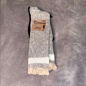 mid calf boot socks